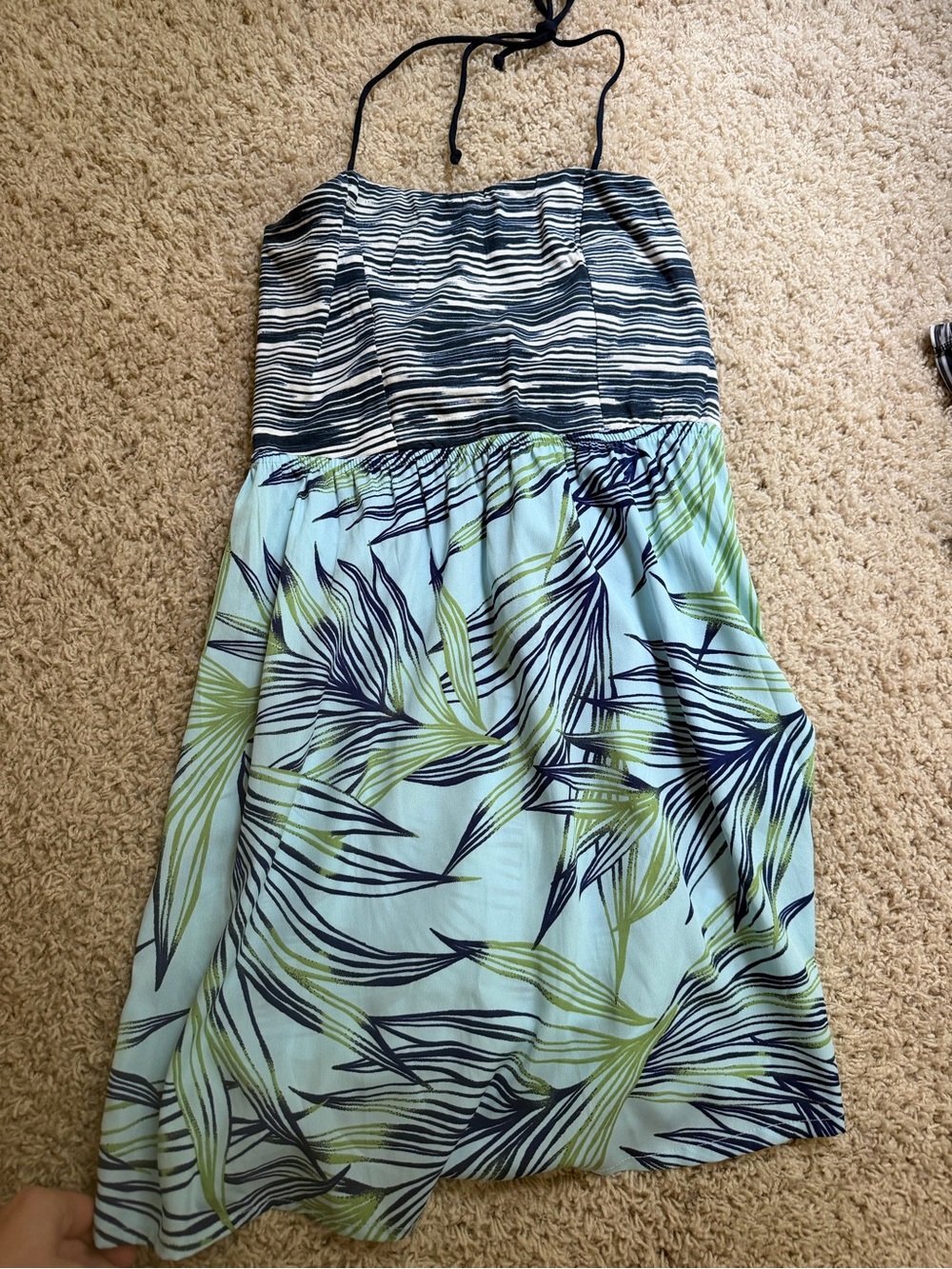 Y2K Roxy halter beach top